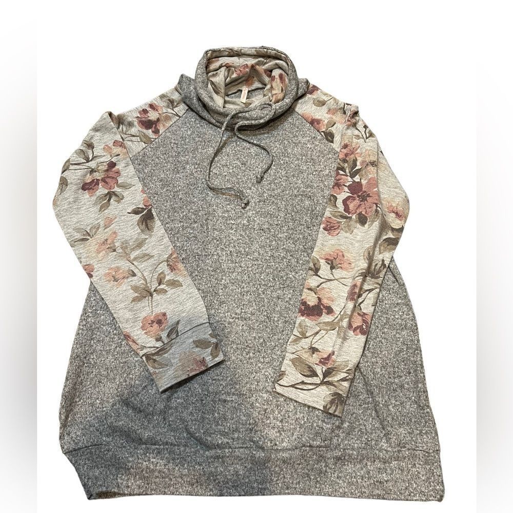 Funnel neck tunic